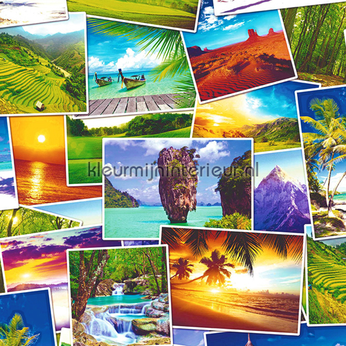 Vakantie fotos carta da parati J81304 Replik Dutch Wallcoverings