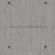Beton met conusgaten tapeten Dutch Wallcoverings weltraum 