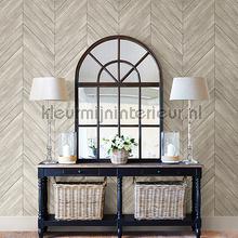 Visgraat hout tapet 2540-24005 Restored Dutch Wallcoverings