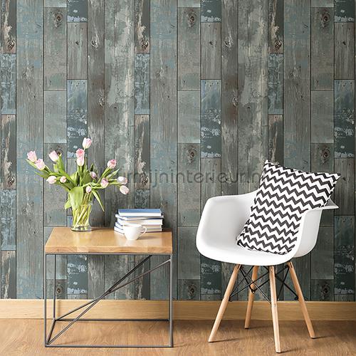 Oud geschilderd hout papel de parede 2540-24053 madeira Dutch Wallcoverings