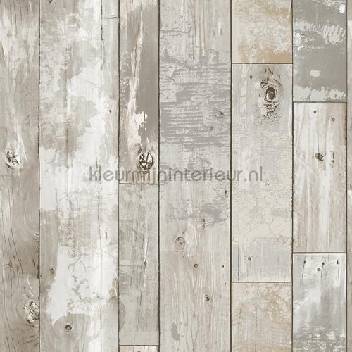 Oud geschilderd hout behang 2540-24054 Dutch Wallcoverings