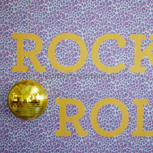 Rock n Roll papier murales 383602 Mural room set photo's Eijffinger