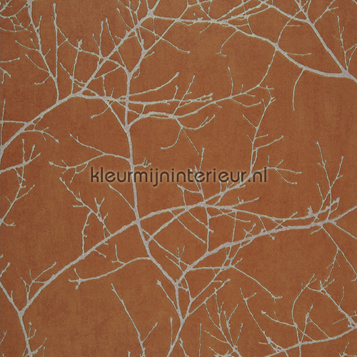 Arbre orange behang RRS 16963107 Riverside 2 Casadeco