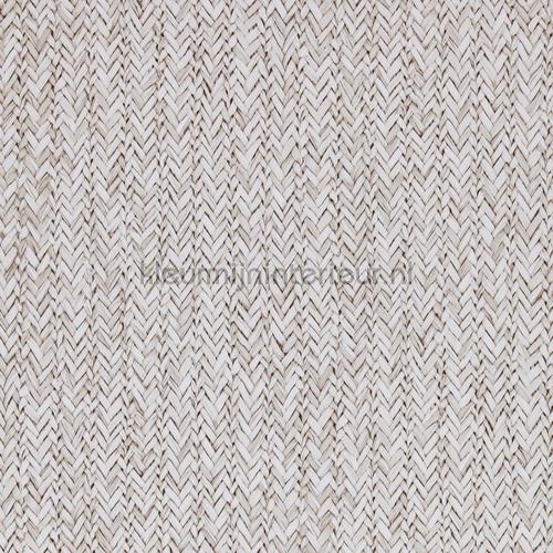 Geweven rattan licht grijs tapet 18304 Riviera Maison BN Wallcoverings