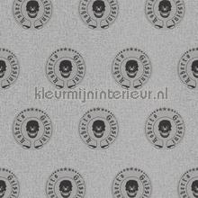 Skull circle behang 492385 jongens Rasch