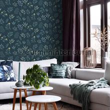 Frisse blaadjes wallcovering Esta home Vintage- Old wallpaper 