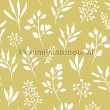 Frisse blaadjes behang Esta home Vintage Oud behang 