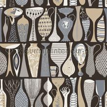 Pottery wallcovering Boras Vintage- Old wallpaper 