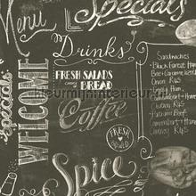 Krijtbord horeca behang AS Creation Collected 340722