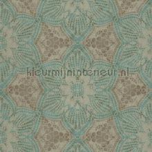 Bohemien bloem wallcovering Eijffinger Vintage- Old wallpaper 