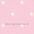 Glitter sterren roze wit 35990-2 kinderkamer