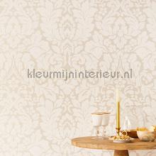 Ornament op betonlook papier peint 382541 baroque moderne Eijffinger