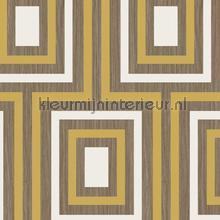 Blokstreep labyrinth tapet Eijffinger Vintage Gamle 