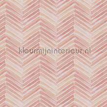 Arrow down strepen wallcovering Eijffinger Vintage- Old wallpaper 