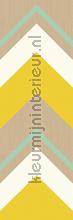 Crisscross yellow fotobehang Eijffinger Stripes Plus 377203