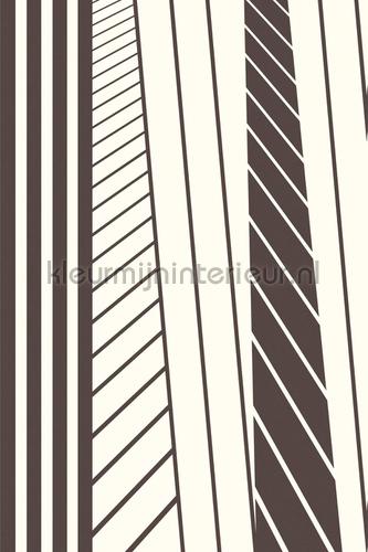 Slanted diagogo papier murales 377206 Stripes Plus Eijffinger