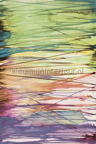 Aqualines autumn fotobehang 377208 Grafisch - Abstract Eijffinger