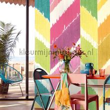 Grand zigzag spice papier murales Eijffinger Stripes Plus 377211