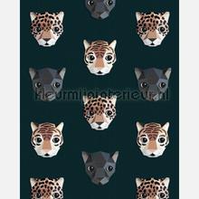 panthera donker carta da parati Studio Ditte Studio Ditte panthera-donker