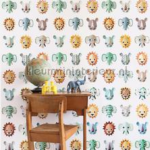 Wilde dieren cool carta da parati Studio Ditte Studio Ditte Wilde-dieren-cool