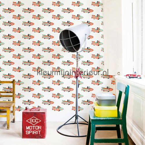 Space racer behang papel de parede 47910 Bebs - Crianas Studio Ditte