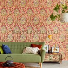 Perzische verweerde ornamenten papier peint 375112 baroque moderne Eijffinger