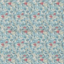Arbutus woad russet wallcovering 216452 romantic Morris and Co
