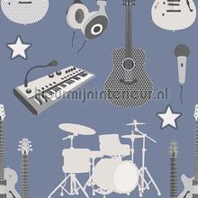 Muziekinstrumenten wallcovering Behang Expresse Thomas 27141