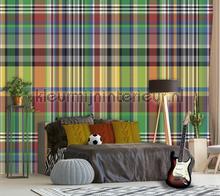 Plaid met ruiten wallcovering Behang Expresse Thomas ink7099