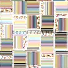 Gekleurde potloodjes met glitter wallcovering Behang Expresse Thomas we66234