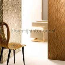 Grafisch gestileerde kubussen wallcovering 16417 Wallpaper room set photo's Arte