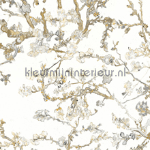 Almond Blossom white behang 17148 Van Gogh BN Wallcoverings