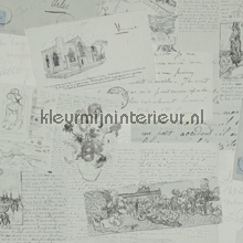 Letters papel pintado BN Wallcoverings Vendimia Viejo 