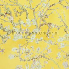 Almond Blossom yellow behang 17143 romantisch modern BN Wallcoverings