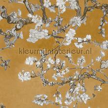 Almond Blossom ochre behang 17146 romantisch modern BN Wallcoverings