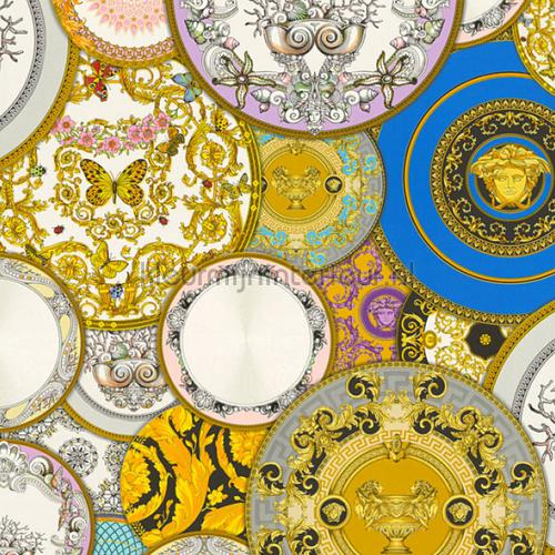 Versace plates behang 349011 fantasie Versace wallpaper