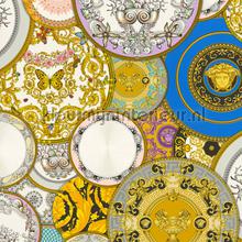 Versace plates wallcovering Versace wallpaper Vintage- Old wallpaper 