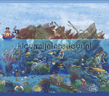 Captn Sharky piraten rand XL papier peint Rasch Wallpaper creations 