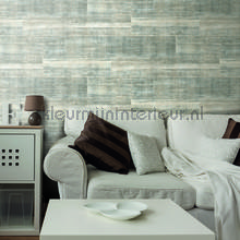 Horizontale houtdelen behang 17303 Dutch Wallcoverings