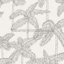 Wuivende palmen wallcovering Eijffinger Vintage- Old wallpaper 