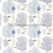 Coral and Fish vorhang Sanderson romantisch 