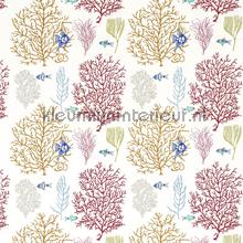 Coral and Fish vorhang Sanderson romantisch 