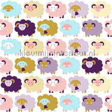 Marketa violet behang 123101 Baby - Peuter Lavmi