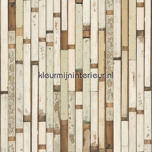 scrapwood 01 Piet Hein Eek papier murales PHE-01 Scrapwood PHE