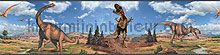 Dinosaurus interieurstickers RoomMates behang 