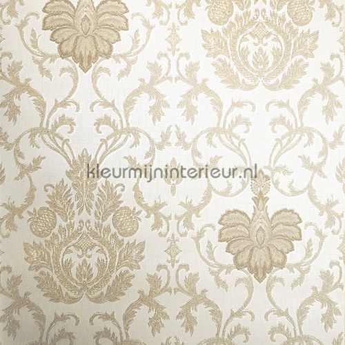 Grove vinyl met glitters papier peint 5380-17 Simply White AS Creation