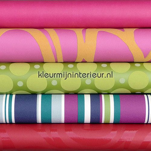 knutselpakket kleurrijk behang Kleurmijninterieur