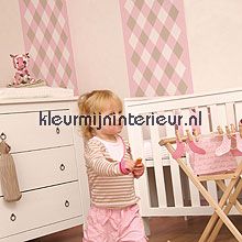 Spencer ruit behang Esta for Kids behang 