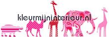 Animals - pink papel de parede Esta for Kids Wallpaper creations 