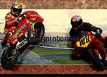 Motor grand prix rand behang 80004 Voetbal - Sport Dutch Wallcoverings